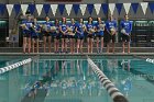 Swimming Senior Day  Wheaton College Women's Swimming & Diving seniors were honored on Senior Day prior to the team’s duel meet against Babson, January 11, 2020. - Photo By: KEITH NORDSTROM : Wheaton, Swimming, Senior Day
